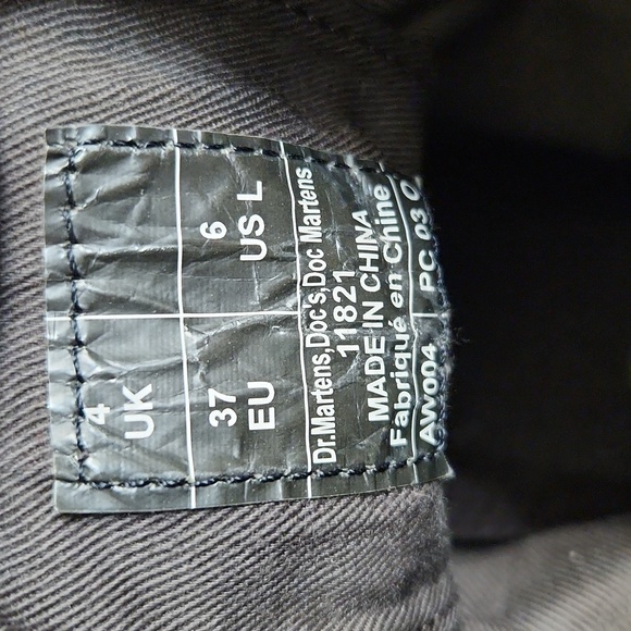 Dr. Martens 11821 Floral Lace-up Combat boots (w size 6) - Picture 12 of 14